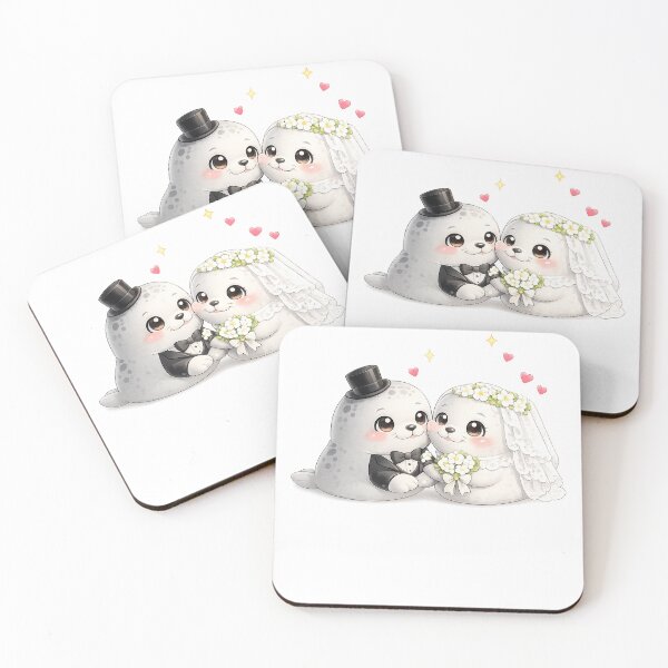 Item preview, Funny seal Wedding Matching designed and sold by QuiteOrbit.