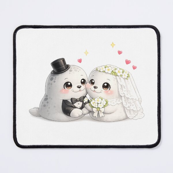 Item preview, Funny seal Wedding Matching designed and sold by QuiteOrbit.