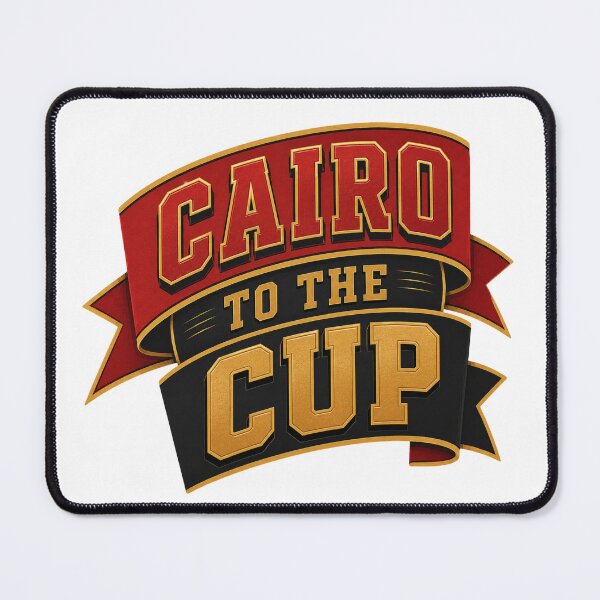 Item preview, Cairo To The Cup Egypt Typography designed and sold by Inkworksbyshery.