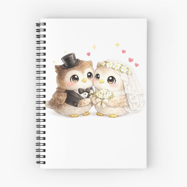 Item preview, Owl Bride Groom Bachelorette Party Wedding designed and sold by QuiteOrbit.
