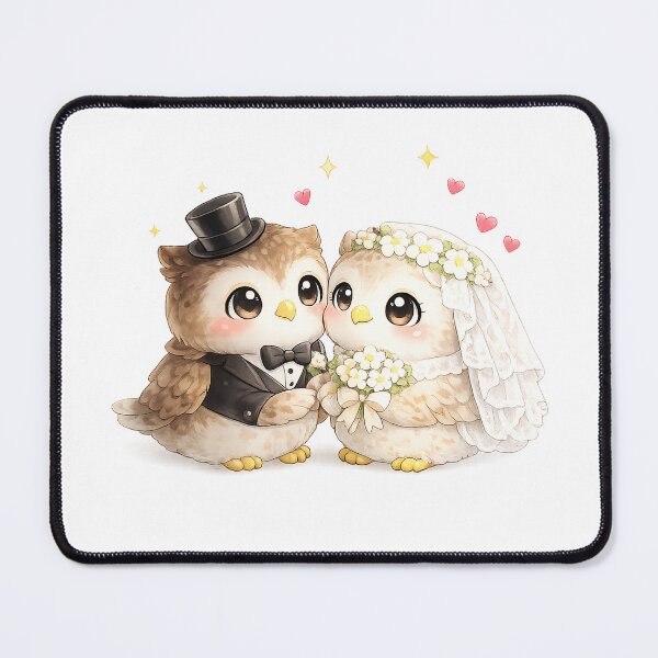 Item preview, Owl Bride Groom Bachelorette Party Wedding designed and sold by QuiteOrbit.