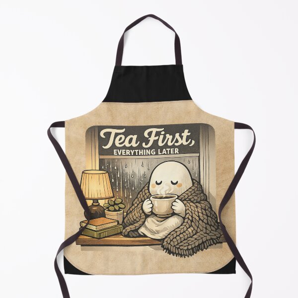 Item preview, Tea First, Everything Later designed and sold by QuietNovaShop.