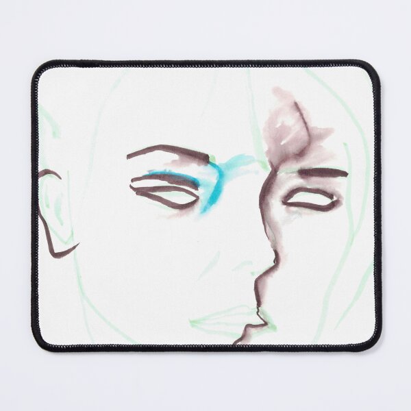 Item preview, Woman Face Portrait Minimal Line Drawing Art designed and sold by essentialink.