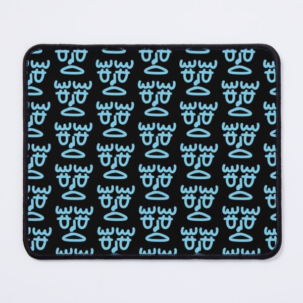 Item preview, Sky Blue Abstract Doodle Face – Modern Minimalist Line Art designed and sold by felipemaldonadoart.