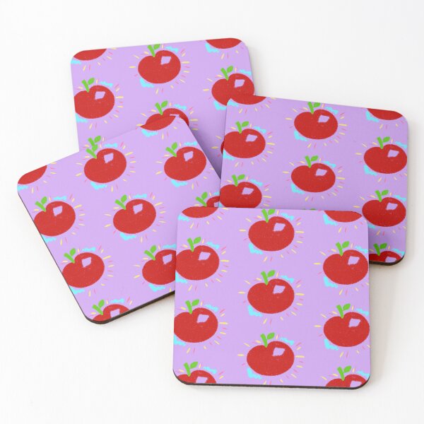 Item preview, Funky Apple! Pop and cute (purple) designed and sold by Tiny-Sugar-Dove.