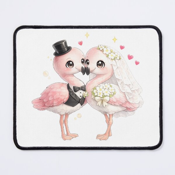 Item preview, flamingo Funny Bride Wedding Matching designed and sold by QuiteOrbit.