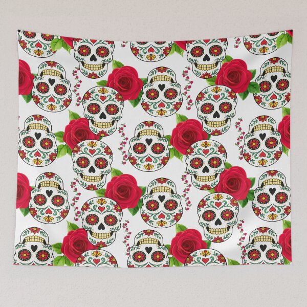 Item preview, Skulls and Roses  designed and sold by Andromedamami.