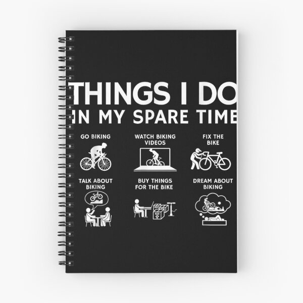 Item preview, Bicycling Things I Do in My Spare Time designed and sold by goombi-creative.