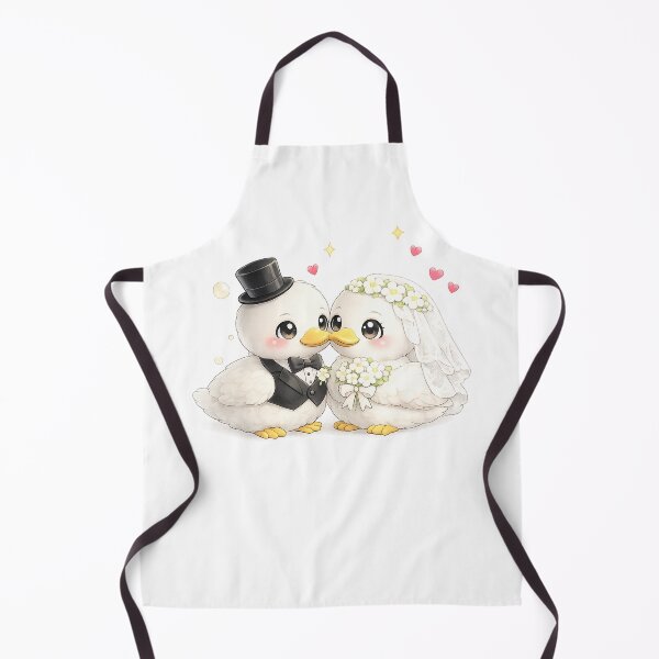Item preview, Cute Duck Bride and Groom Wedding Matching designed and sold by QuiteOrbit.