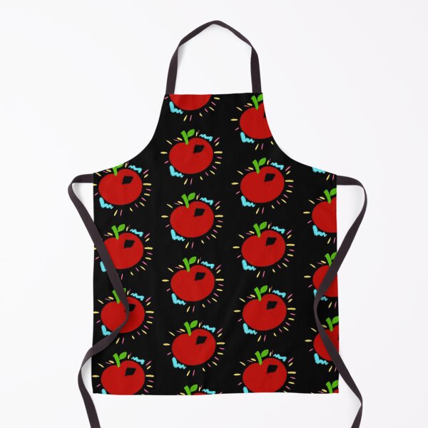 Item preview, Funky Apple! Pop and cute (black) designed and sold by Tiny-Sugar-Dove.
