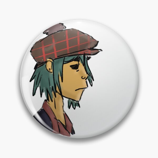 Item preview, Melancholy 2D Gorillaz Fan Art Illustration designed and sold by Khlo3Drawz.