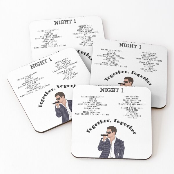 Item preview, Harry Styles Together Together Night 1 Setlist designed and sold by littlepixie912.