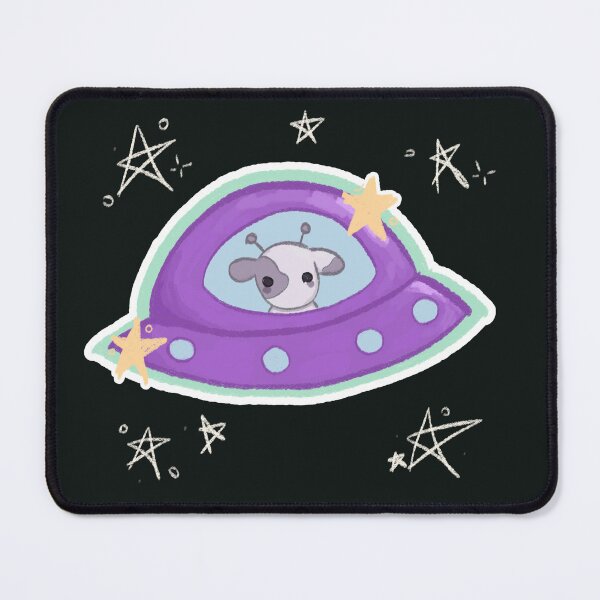 Item preview, Alien Cow Mouse Pad designed and sold by LryArchive.