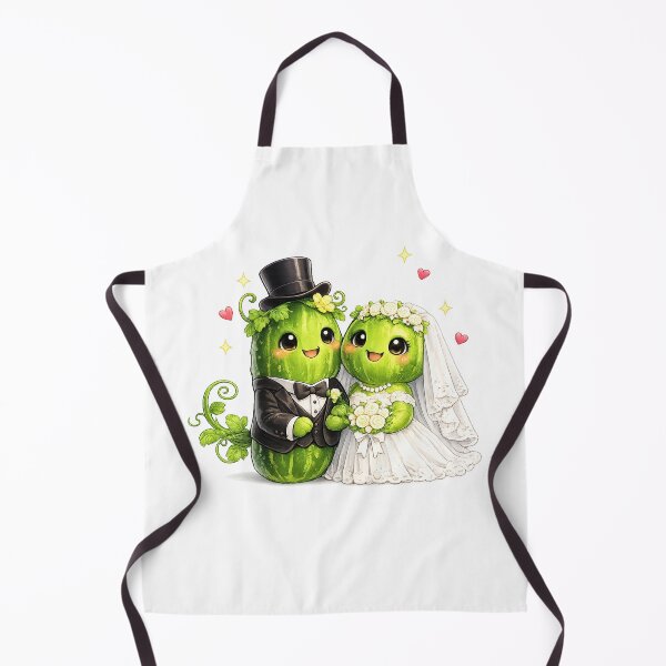 Item preview, Funny cucumber Wedding Matching designed and sold by QuiteOrbit.