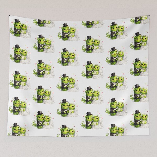 Item preview, Funny cucumber Wedding Matching designed and sold by QuiteOrbit.