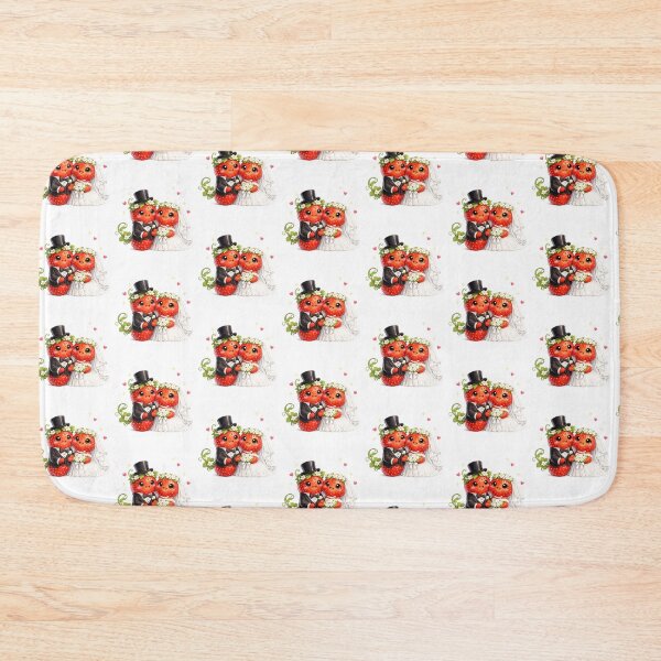 Item preview, Cute strawberry Bride and Groom Wedding designed and sold by QuiteOrbit.