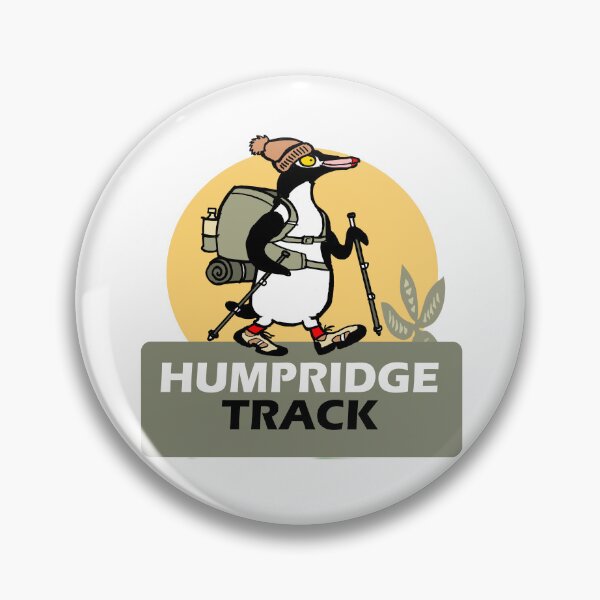 Item preview, Humpridge Track Hiking Penguin Cartoon designed and sold by Al Benge.