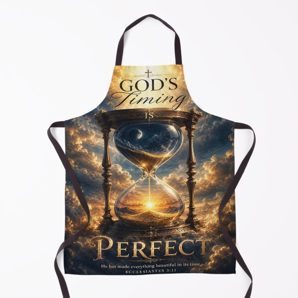 Item preview, God's Timing Is Perfect Christian Artwork designed and sold by Faith & Grace design .