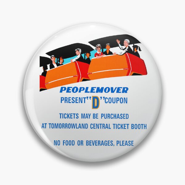 Item preview, Disney People mover from days gone past designed and sold by The Retromotel.