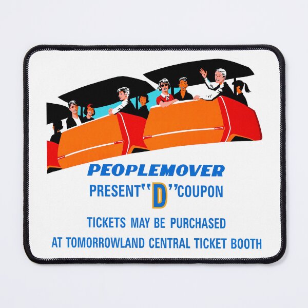 Item preview, Disney People mover from days gone past designed and sold by The Retromotel.