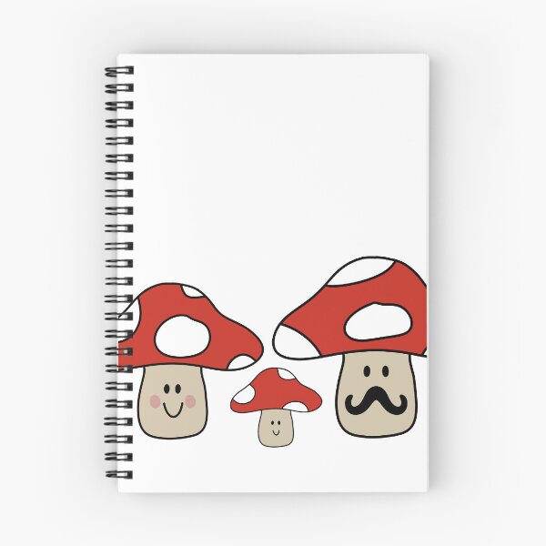 Aperçu de l'œuvre Une famille de champignons créée et vendue par tiredteacher57.