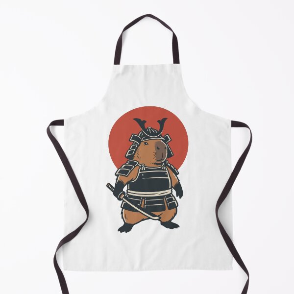 Item preview, Capybara Samurai Kawaii designed and sold by EverkindInk.