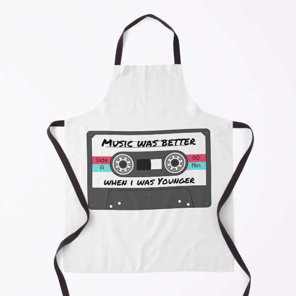 Item preview, Music Was Better When I Was Younger – Retro Cassette Nostalgia Design designed and sold by MusicFanTees.