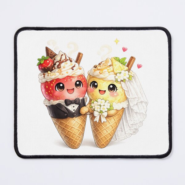 Item preview, Cute Wedding Ice Cream funny Ice Cream lover designed and sold by QuiteOrbit.