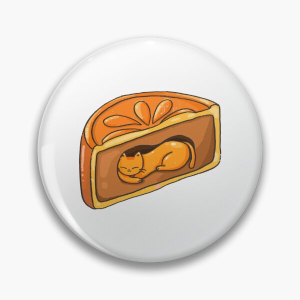 Item preview, Cute Kawaii Mid Autumn Mooncake Cat designed and sold by Sleepy-Town.