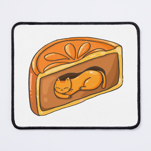 Item preview, Cute Kawaii Mid Autumn Mooncake Cat designed and sold by Sleepy-Town.