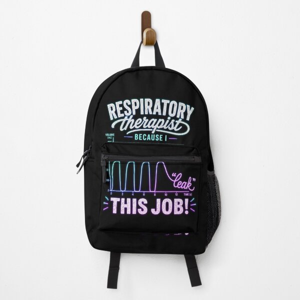 Item preview, Respiratory Therapist Because I "Leak" This Job! Funny Ventilator Pun designed and sold by CollectionsJEm.