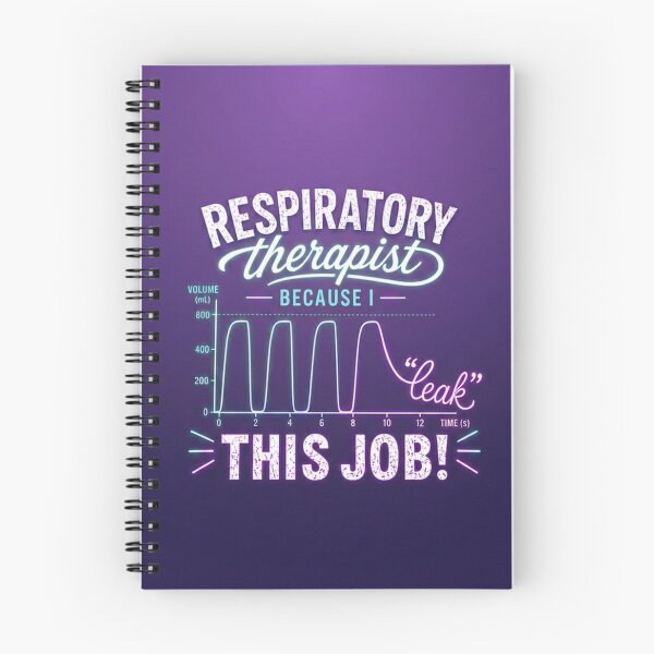 Item preview, Respiratory Therapist Because I "Leak" This Job! Funny Ventilator Pun designed and sold by CollectionsJEm.
