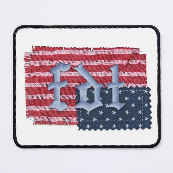 Item preview, "FDT" Upside-down American Flag - protest flag designed and sold by art by hannah lang.