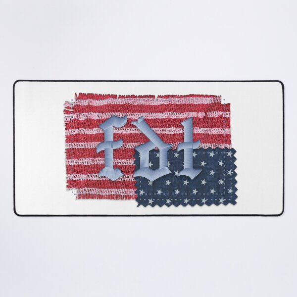 Item preview, "FDT" Upside-down American Flag - protest flag designed and sold by h.j.l. art.