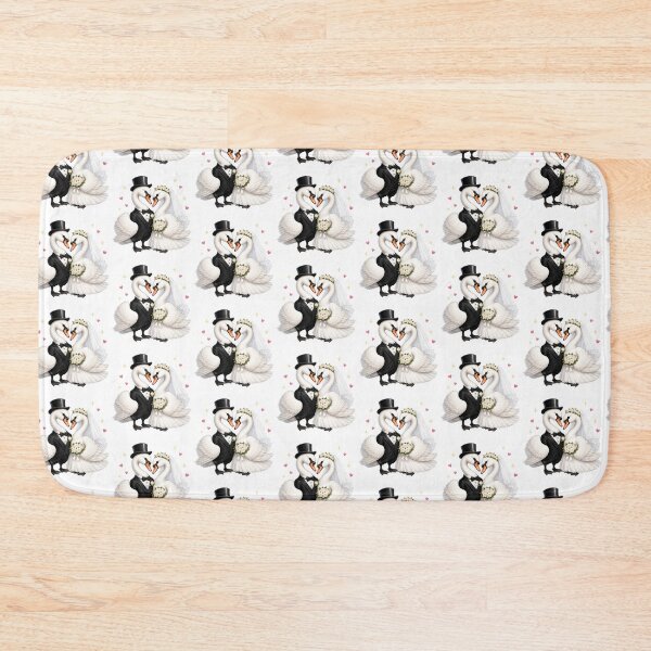 Item preview, Funny swan Wedding Matching designed and sold by QuiteOrbit.