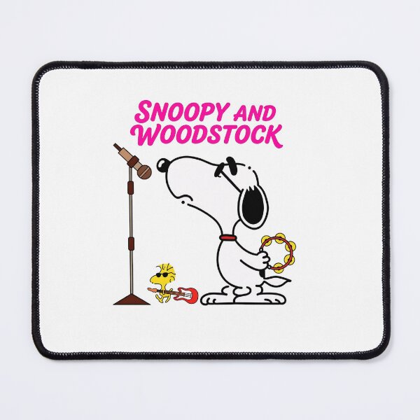 Item preview, Snoopy Woodstock Rock Band Tambourinee Guitar designed and sold by WilliamFerris.