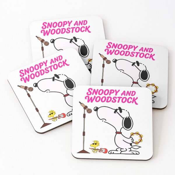 Item preview, Snoopy Woodstock Rock Band Tambourinee Guitar designed and sold by WilliamFerris.