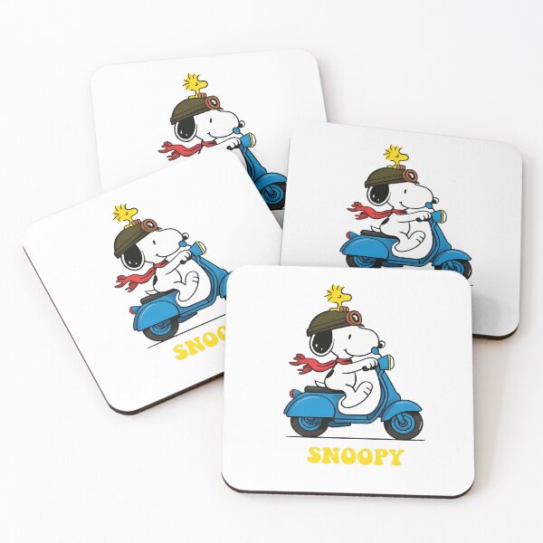 Item preview, Snoopy Riding Scooter Aviator with Woodstock designed and sold by catlolistore.