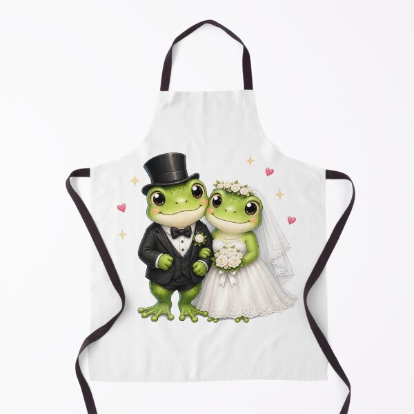 Item preview, green frog Bride Groom Bachelorette Party Wedding designed and sold by QuiteOrbit.
