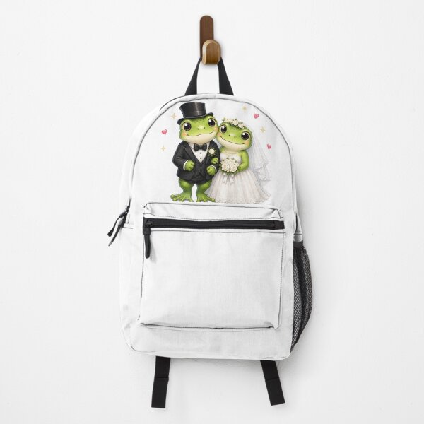 Item preview, green frog Bride Groom Bachelorette Party Wedding designed and sold by QuiteOrbit.