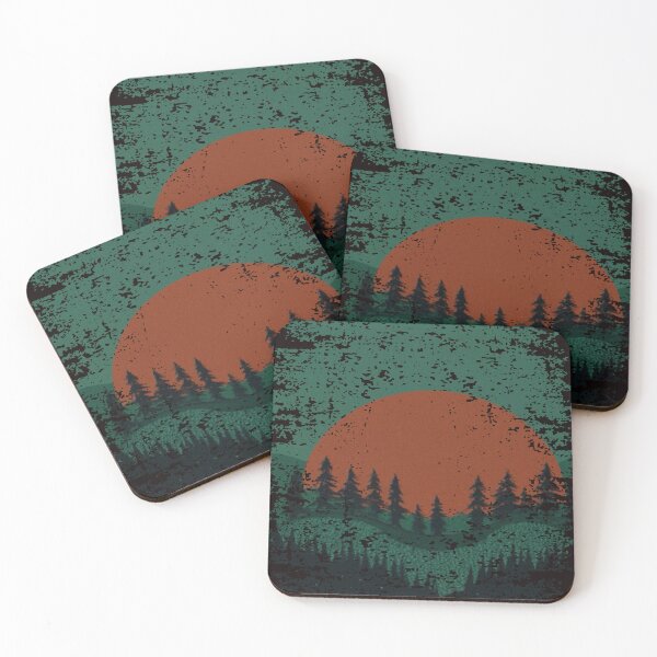 Item preview, Aged Vintage Outdoor Nature Sunset graphic designed and sold by BlueLineLAX.