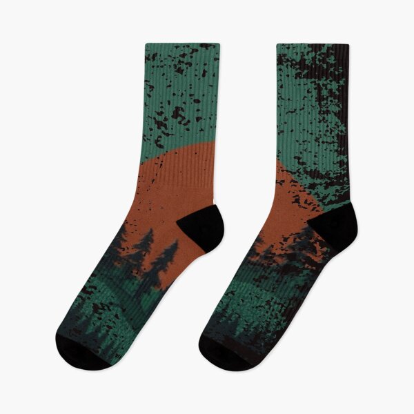 Item preview, Aged Vintage Outdoor Nature Sunset graphic designed and sold by BlueLineLAX.