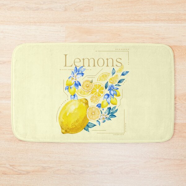 Item preview, Vintage Mediterranean Lemon and Citrus Botanical Illustrative Design for essential t-shirts and other apparel  designed and sold by MKTreasures.