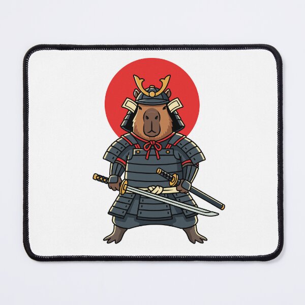 Item preview, Cool Capybara Samurai designed and sold by EverkindInk.