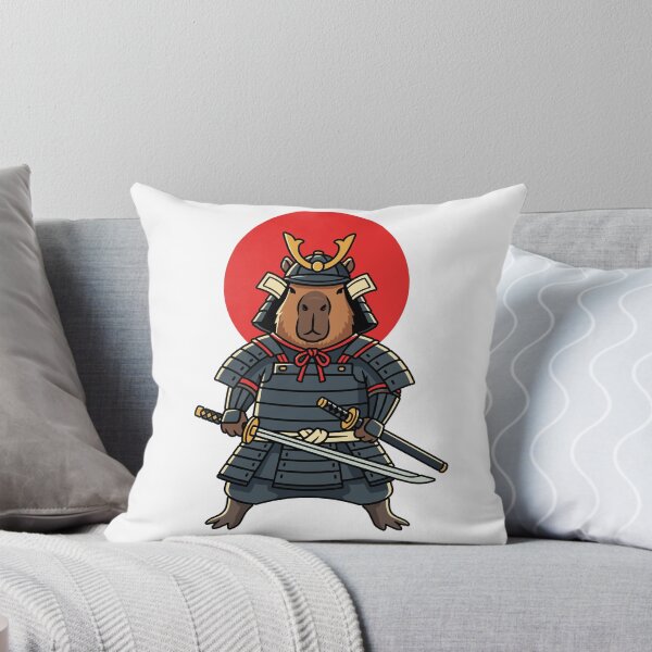 Item preview, Cool Capybara Samurai  designed and sold by EverkindInk.