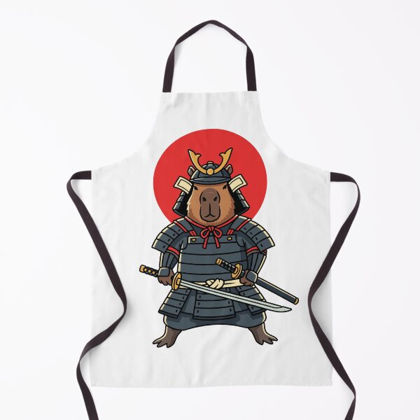 Item preview, Cool Capybara Samurai designed and sold by EverkindInk.