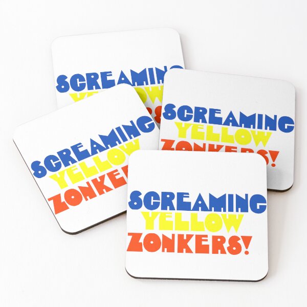 Item preview, Screaming Yellow Zonkers! designed and sold by The Retromotel.