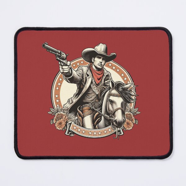 Item preview, VINTAGE COWBOY ON A HORSE, RETRO, TV WESTERNS, OLD WEST designed and sold by classic car craze.