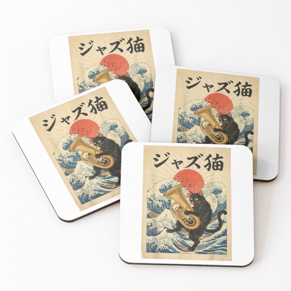 Item preview, Funny Cat Playing Tuba for Jazz Musician Tubist T-Shirt designed and sold by Aru Pxle.
