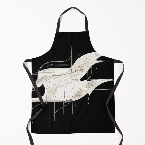 Item preview, Echo Circuits | Luxury Futuristic Line Art Wall Print designed and sold by rigelcreation.